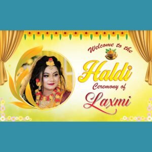 haldi banner psd