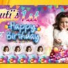 Birthday banner PSD