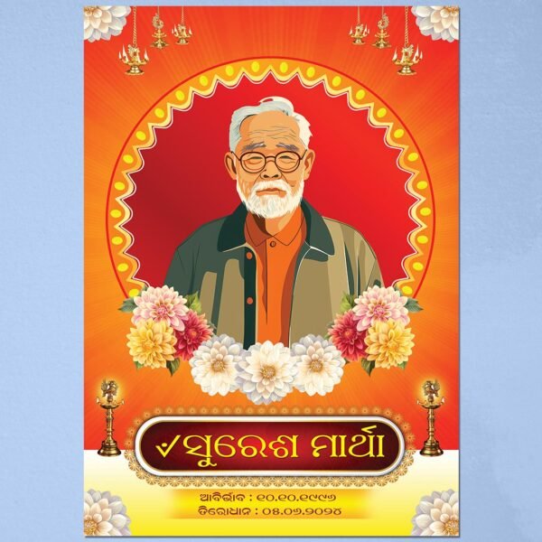 Ganga Photo Frame PSD