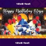 Birthday Backdrop Banner PSD