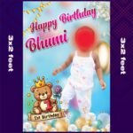 Birthday Standee Banner PSD