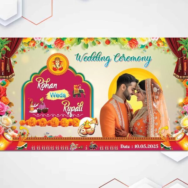 Wedding Banner PSD
