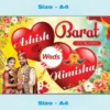 Wedding Car Poster PSD