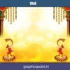 Ganesh Puja Backdrop PSD