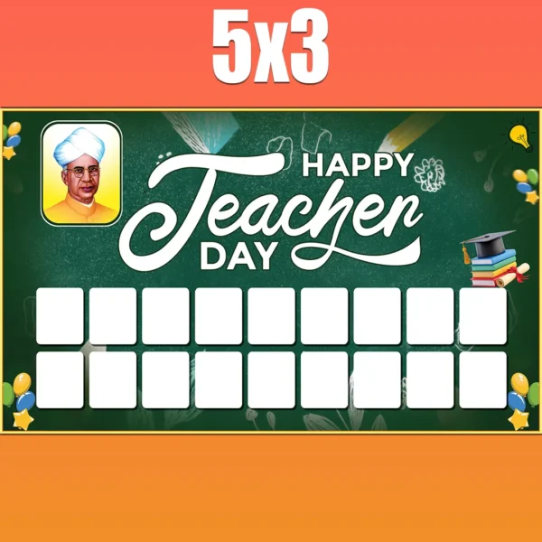teachers day banner psd