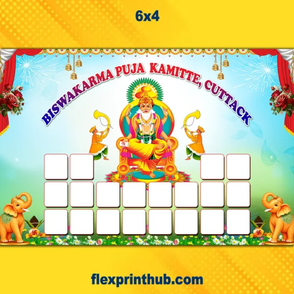 Vishwakarma Group Banner PSD