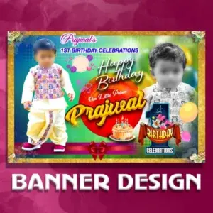 birthday banner psd