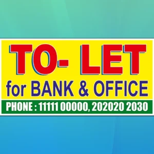 To Let Banner Design