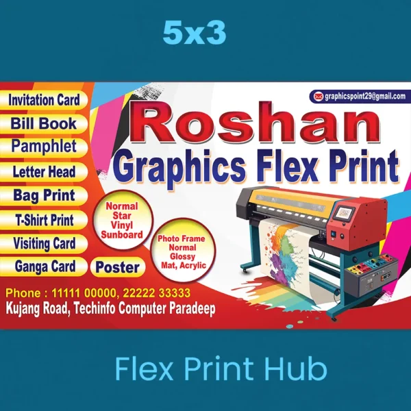 Flex Shop Banner PSD