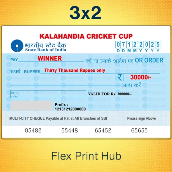 Cricket Check Design