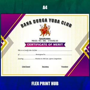 certificate design