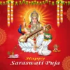 Saraswati Puja Social Media Design