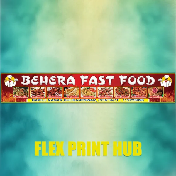 fast food banner psd