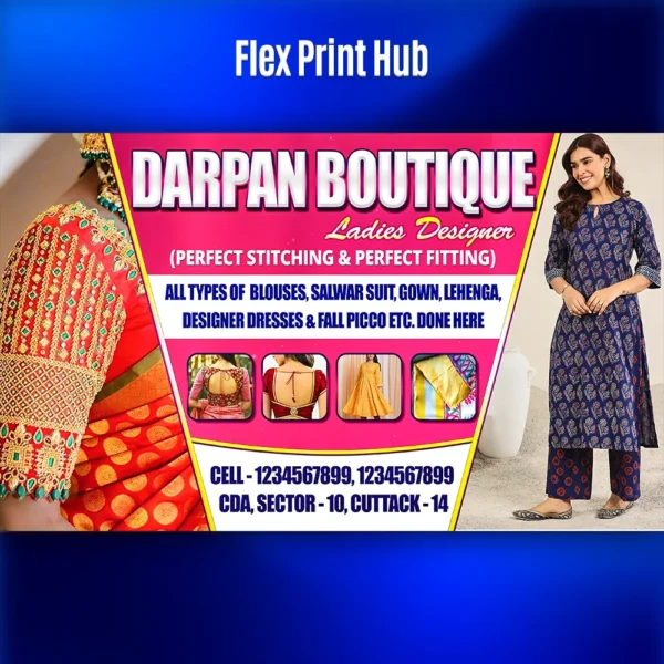 Ladies Tailor Banner PSD