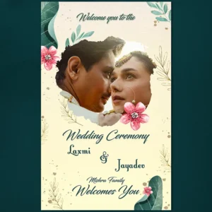 Wedding Standy Banner CDR