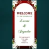 Wedding Standy Banner CDR